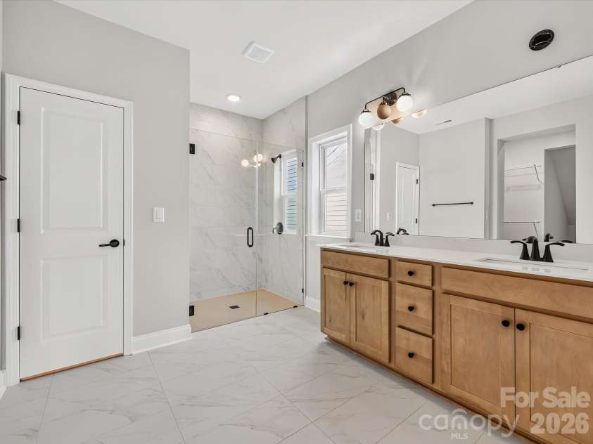 3422 Charolais Lane, Harrisburg, NC 28075.  MLS# CAR4359467, YatesRealty ID 8006. Owner's Bath