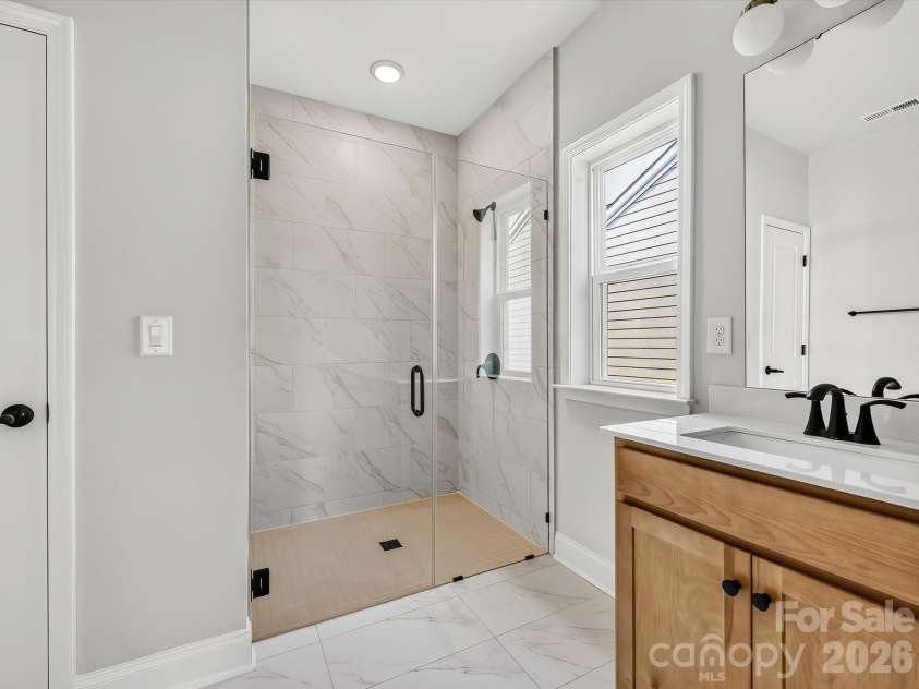 3422 Charolais Lane, Harrisburg, NC 28075.  MLS# CAR4359467, YatesRealty ID 8006. Owner's Bath