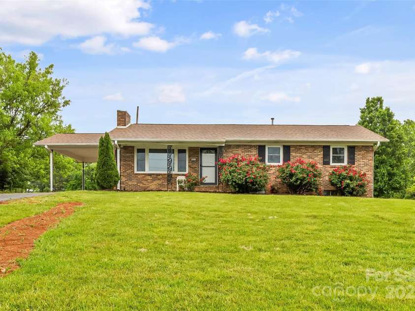 2333 Harmony Grove Road, Nebo, NC 28761.  MLS# CAR4248576, YatesRealty ID 8007. New water service line