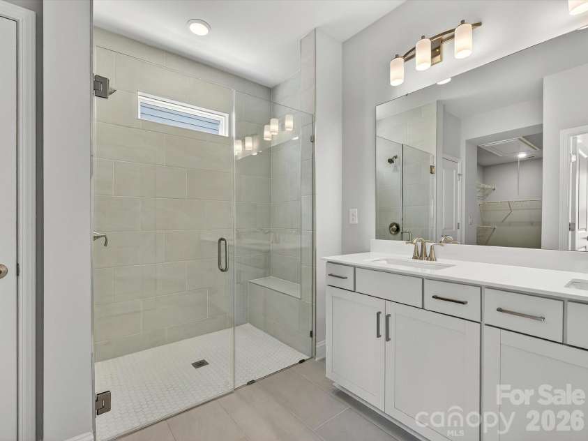 3423 Charolais Lane, Harrisburg, NC 28075.  MLS# CAR4359035, YatesRealty ID 8007. Owner's Bathroom