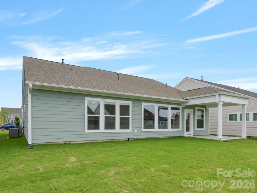 3423 Charolais Lane, Harrisburg, NC 28075.  MLS# CAR4359035, YatesRealty ID 8007. Rear