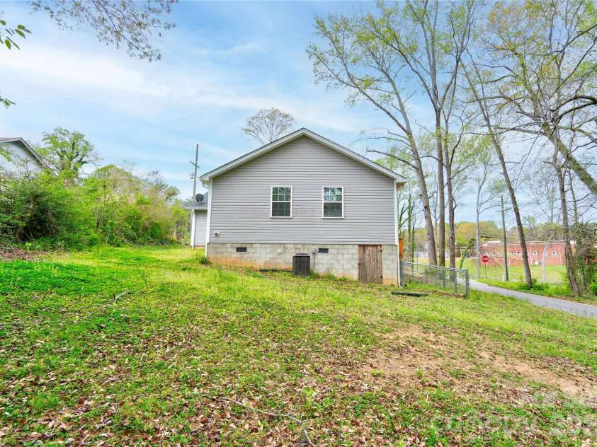208 Poston Street, Shelby, NC 28150.  MLS# CAR4363643, YatesRealty ID 8013. Back