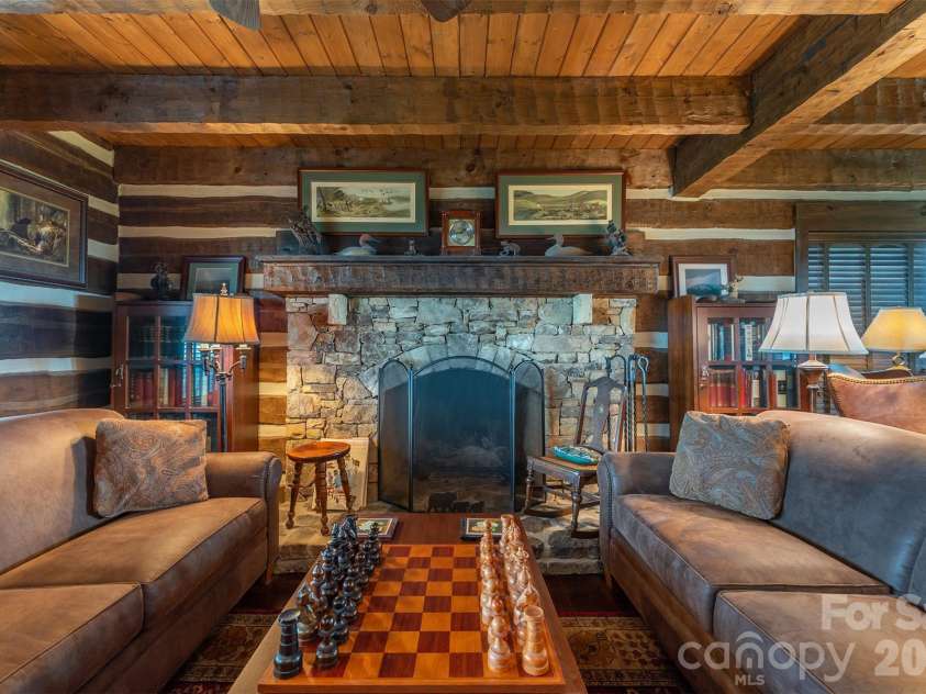 143 Daniel Boone Trail, Burnsville, NC 28714.  MLS# CAR4261449, YatesRealty ID 802. Game night, anyone?