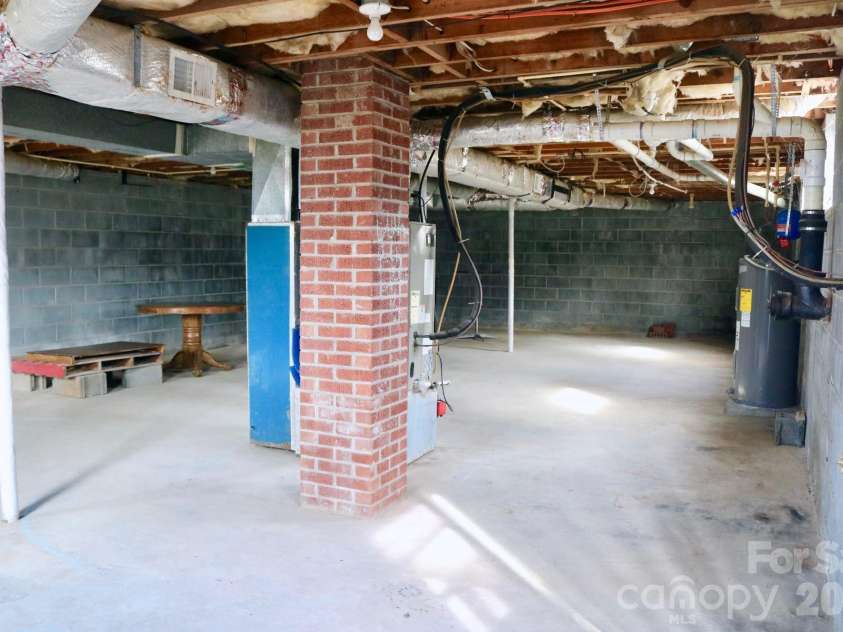 2280 19th Avenue, Hickory, NC 28601.  MLS# CAR4354216, YatesRealty ID 8021. Basement