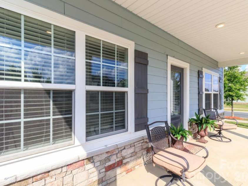 4357 Hornyak Drive, Monroe, NC 28110.  MLS# CAR4272863, YatesRealty ID 8037. Front porch