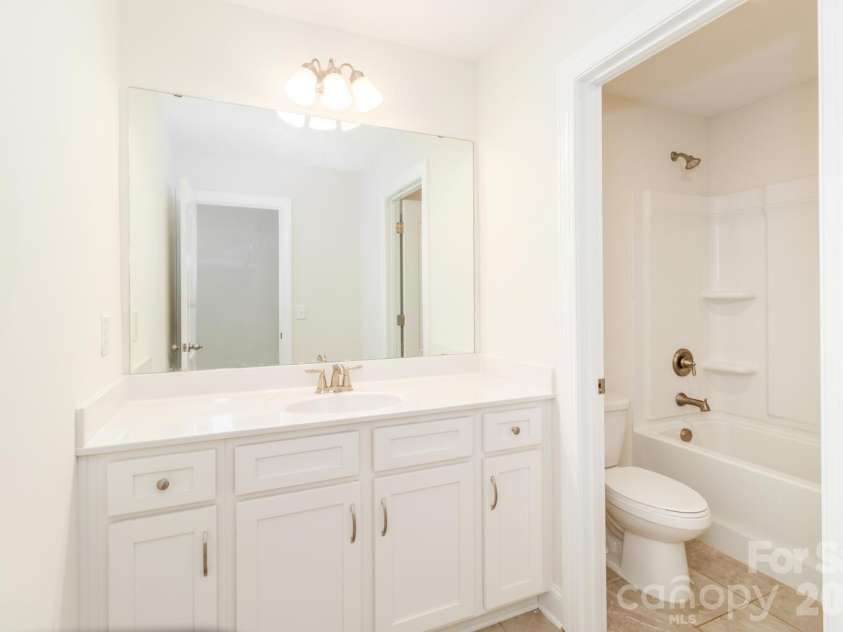 4357 Hornyak Drive, Monroe, NC 28110.  MLS# CAR4272863, YatesRealty ID 8037. Upstairs bathroom 3