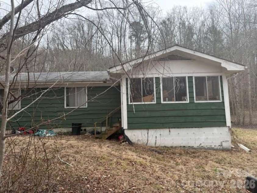 57 Fork Road, Barnardsville, NC 28709.  MLS# CAR4334387, YatesRealty ID 8038. Front of the House
