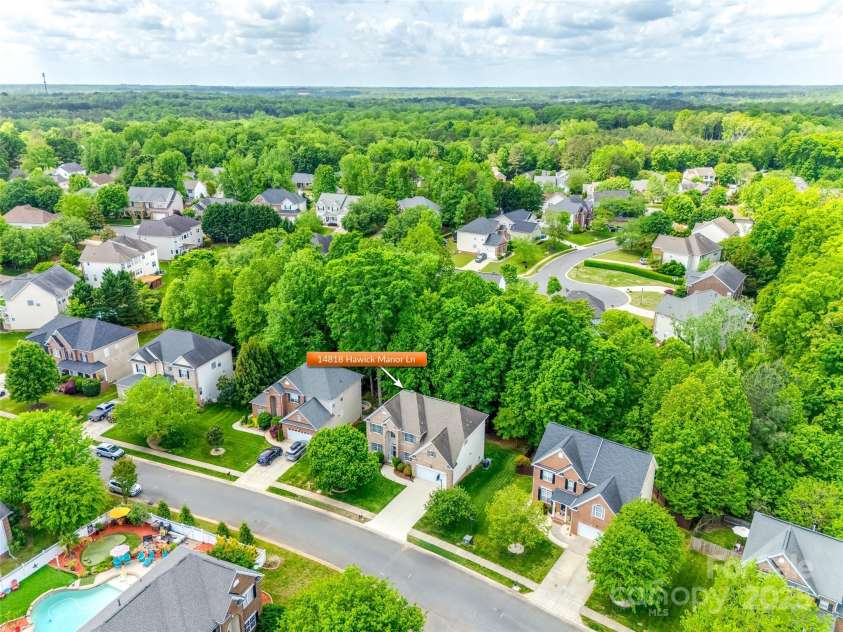14818 Hawick Manor Lane, Pineville, NC 28134.  MLS# CAR4245191, YatesRealty ID 8040. 
