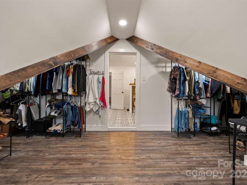 693 Rockwood Lane, Tryon, NC 28782.  MLS# CAR4234370, YatesRealty ID 8043. Closet/laundry