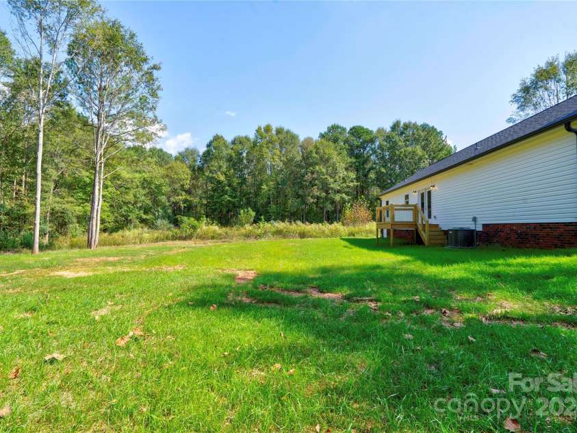 107 Falls Street, Lawndale, NC 28090.  MLS# CAR4188617, YatesRealty ID 8044. Back Yard