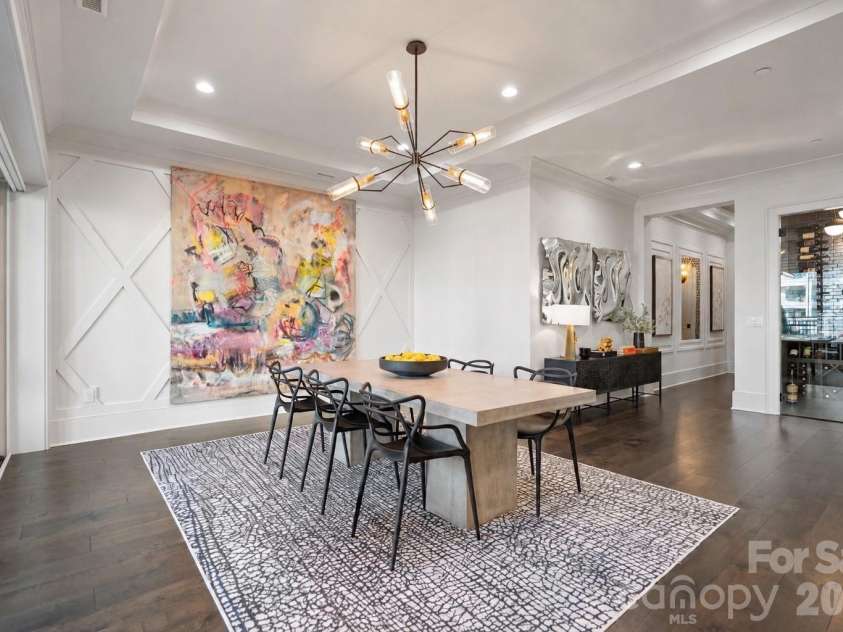 19329 Watermark Drive, Cornelius, NC 28031.  MLS# CAR4406294, YatesRealty ID 8051. This Kathryn Lilly designed interior delivers woodwork as artwork.