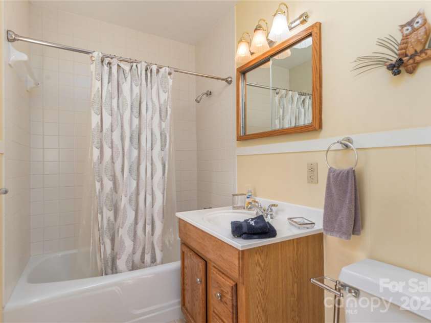 55 Grove Park, Waynesville, NC 28786.  MLS# CAR4218196, YatesRealty ID 8054. Primary bathroom