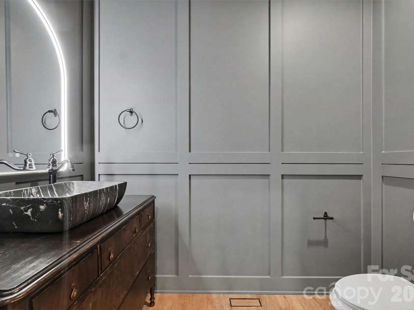 143 Johndy Avenue, Kannapolis, NC 28083.  MLS# CAR4334566, YatesRealty ID 8063. Downstairs powder room