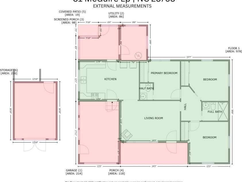 81 Mcguire Loop, Pisgah Forest, NC 28768.  MLS# CAR4250584, YatesRealty ID 8065. 