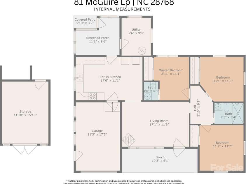 81 Mcguire Loop, Pisgah Forest, NC 28768.  MLS# CAR4250584, YatesRealty ID 8065. 