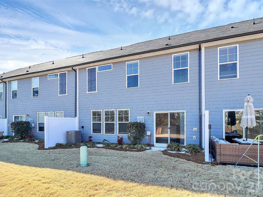 23144 Clarabelle Drive, Charlotte, NC 28273.  MLS# CAR4341725, YatesRealty ID 8070. Backyard