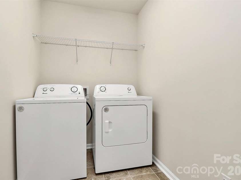 23144 Clarabelle Drive, Charlotte, NC 28273.  MLS# CAR4341725, YatesRealty ID 8070. Laundry