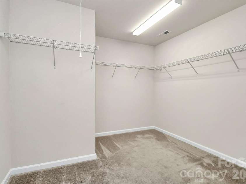 23144 Clarabelle Drive, Charlotte, NC 28273.  MLS# CAR4341725, YatesRealty ID 8070. Primary Closet