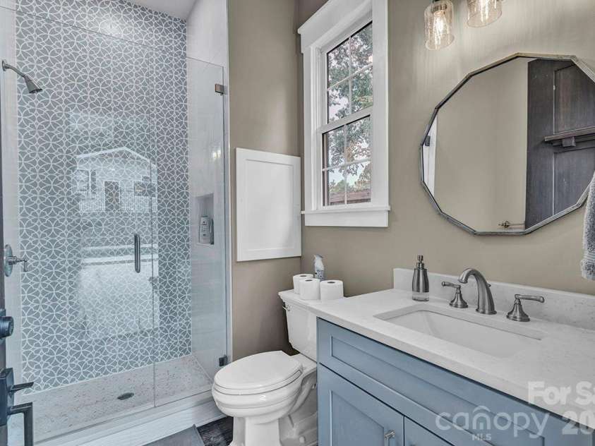 1619 Ellis Belk Road, Monroe, NC 28112.  MLS# CAR4299697, YatesRealty ID 8075. Pool Patio bathroom.