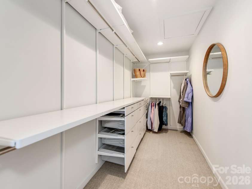 2412 Houston Branch Road, Charlotte, NC 28270.  MLS# CAR4344588, YatesRealty ID 8075. Primary Closet