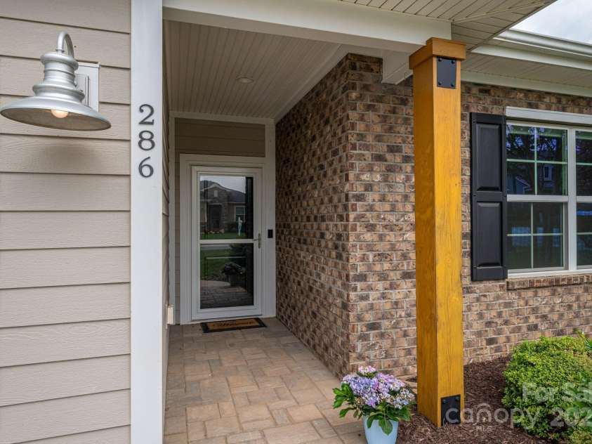 286 Hemlock Bluff Court, Denver, NC 28037.  MLS# CAR4249984, YatesRealty ID 8075. Covered porch welcomes you home
