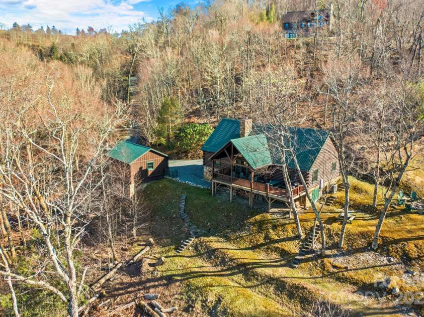 106 Dandelion Lane, Banner Elk, NC 28604.  MLS# CAR4250009, YatesRealty ID 8078. Drove View