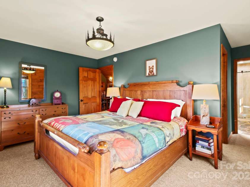 106 Dandelion Lane, Banner Elk, NC 28604.  MLS# CAR4250009, YatesRealty ID 8078. Primary Bedroom