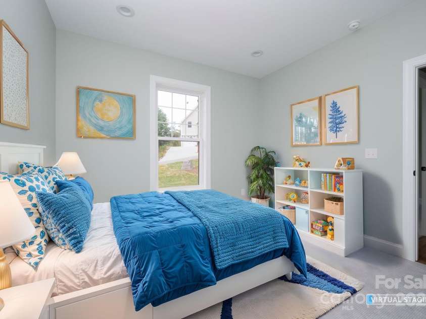 258 Whitfield Lane, Weaverville, NC 28787.  MLS# CAR4177778, YatesRealty ID 8079. Guest Bedroom