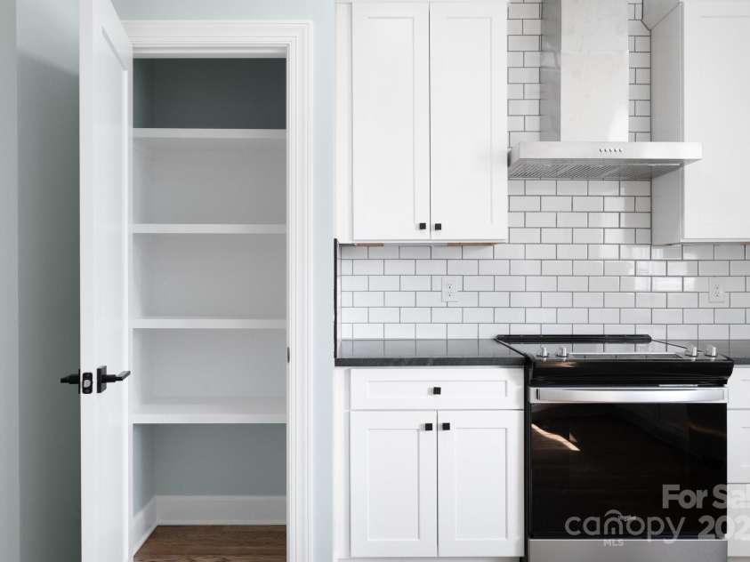 258 Whitfield Lane, Weaverville, NC 28787.  MLS# CAR4177778, YatesRealty ID 8079. Kitchen Pantry