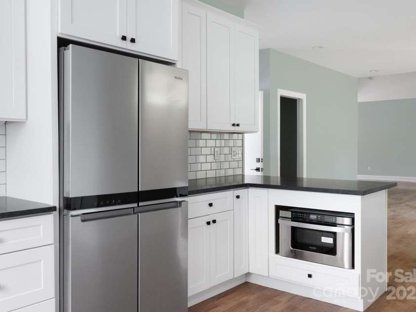 258 Whitfield Lane, Weaverville, NC 28787.  MLS# CAR4177778, YatesRealty ID 8079. Under Cabinet Microwave