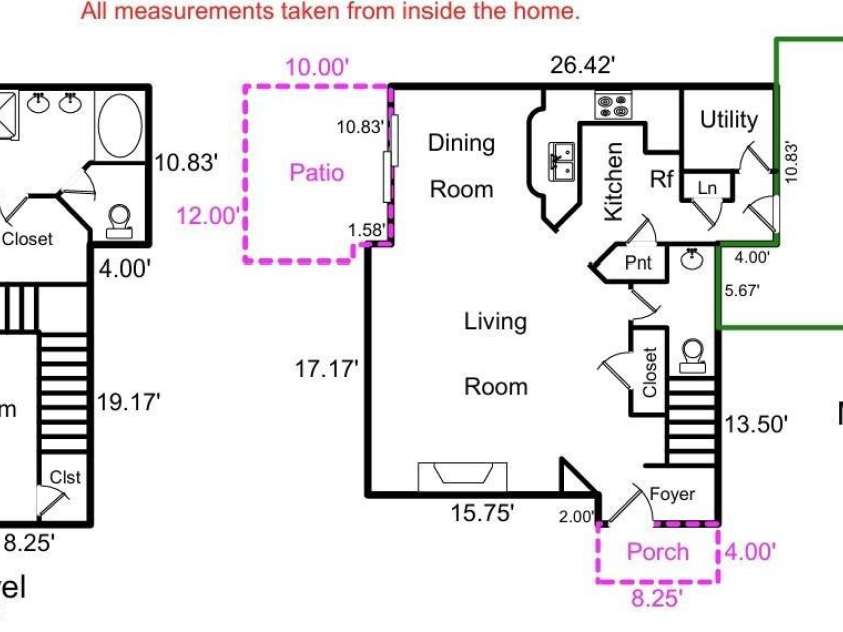 16718 Dolcetto Way, Charlotte, NC 28277.  MLS# CAR4208560, YatesRealty ID 8084. Floor plan