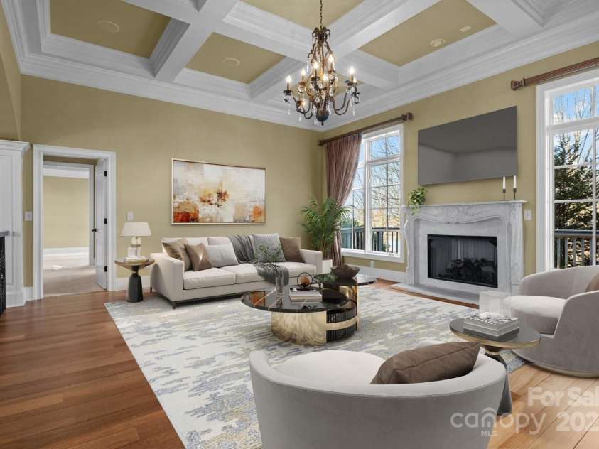 8034 Bay Pointe Drive, Denver, NC 28037.  MLS# CAR4223760, YatesRealty ID 8094. Living room.