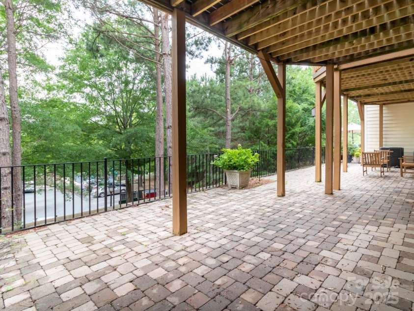 609 Sunfish Lane, Tega Cay, SC 29708.  MLS# CAR4233683, YatesRealty ID 8096. Lower Level Patio