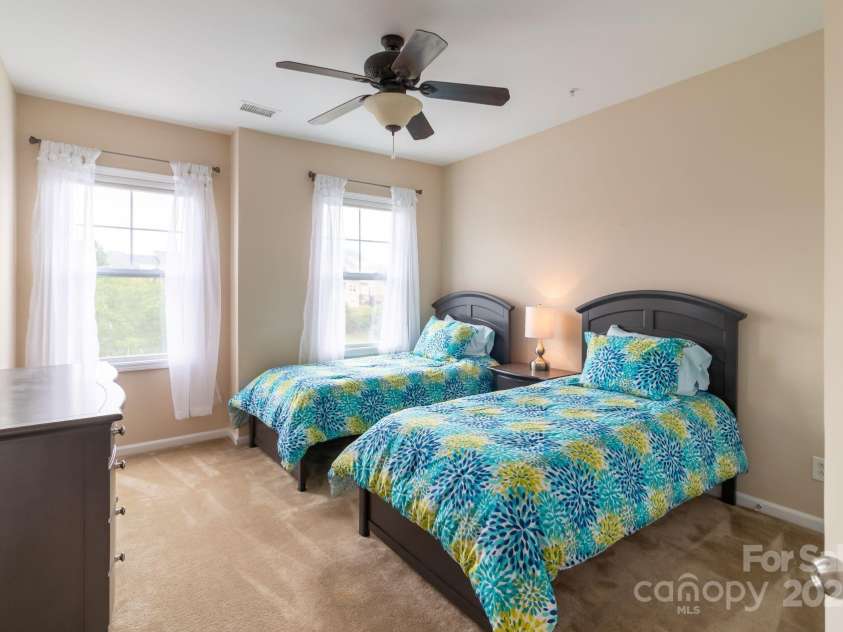 609 Sunfish Lane, Tega Cay, SC 29708.  MLS# CAR4233683, YatesRealty ID 8096. Upper Level Bedroom 2