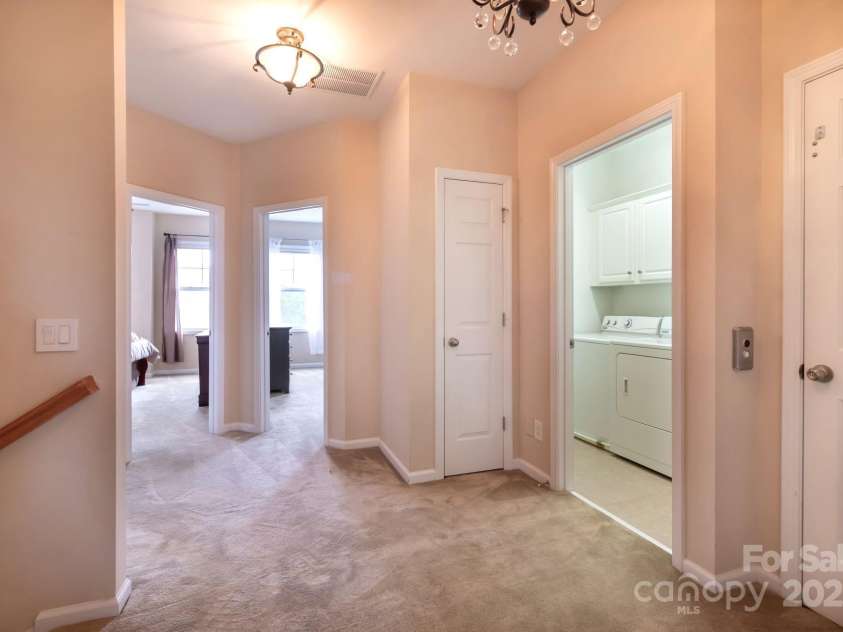 609 Sunfish Lane, Tega Cay, SC 29708.  MLS# CAR4233683, YatesRealty ID 8096. Upper Level Hallway