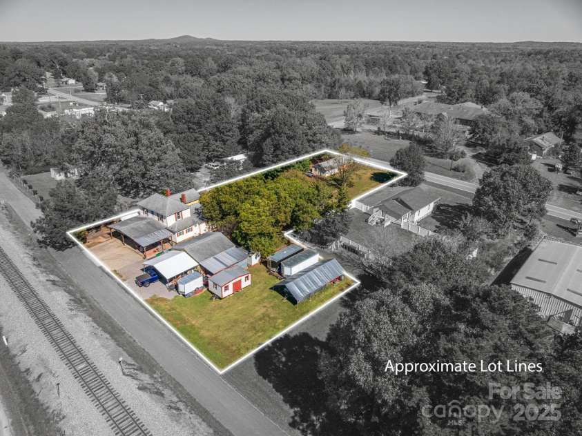 1481 Depot Street, Iron Station, NC 28080.  MLS# CAR4315065, YatesRealty ID 810. 