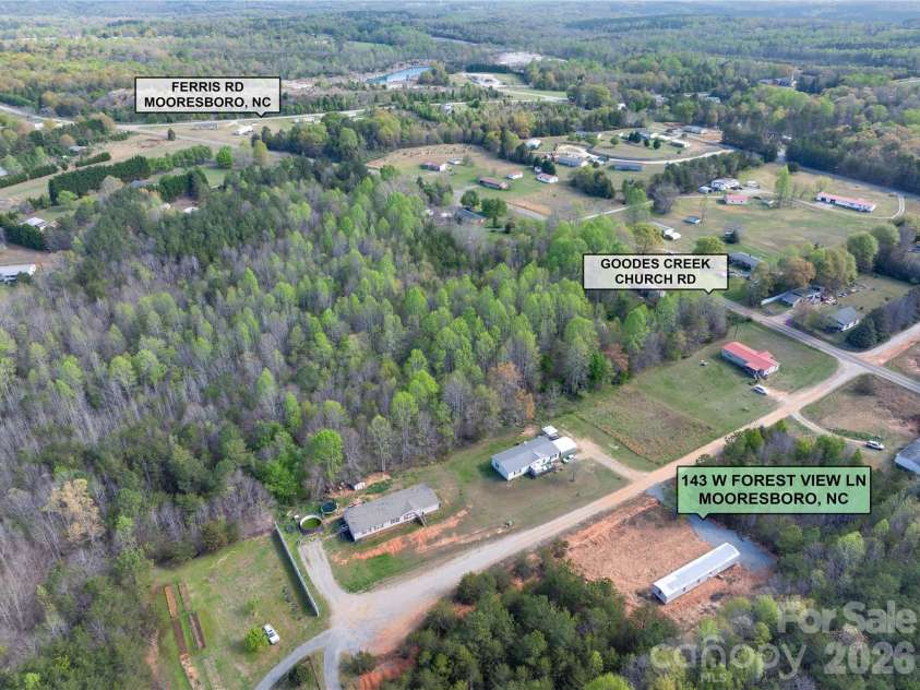 143 Forest View Lane, Mooresboro, NC 28114.  MLS# CAR4362577, YatesRealty ID 8112. 