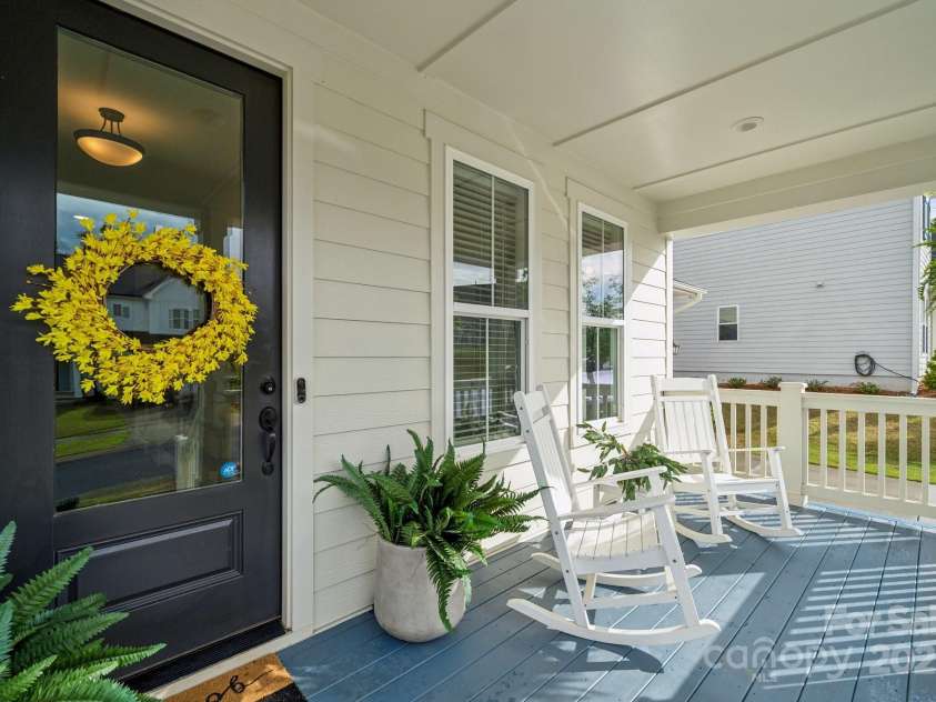 4012 Spring Cove Way, Belmont, NC 28012.  MLS# CAR4245363, YatesRealty ID 8116. Rocking Chair Front Porch