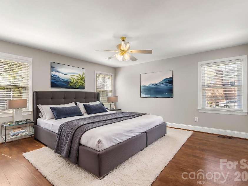 6116 Old Providence Road, Charlotte, NC 28226.  MLS# CAR4363189, YatesRealty ID 8118. Virtually staged primary BR