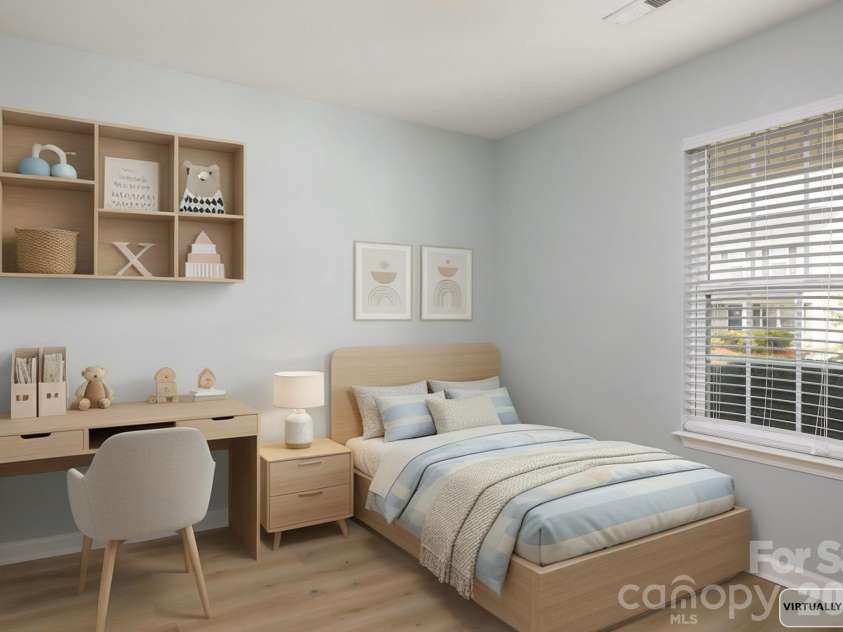 1150 Red Sage Road, Winston Salem, NC 27127.  MLS# CAR4364862, YatesRealty ID 8121. Virtually staged bedroom