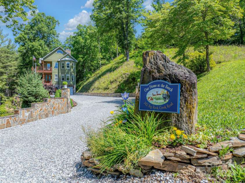 342 Big Rock Creek Drive, Bakersville, NC 28705.  MLS# CAR4121368, YatesRealty ID 8121. 