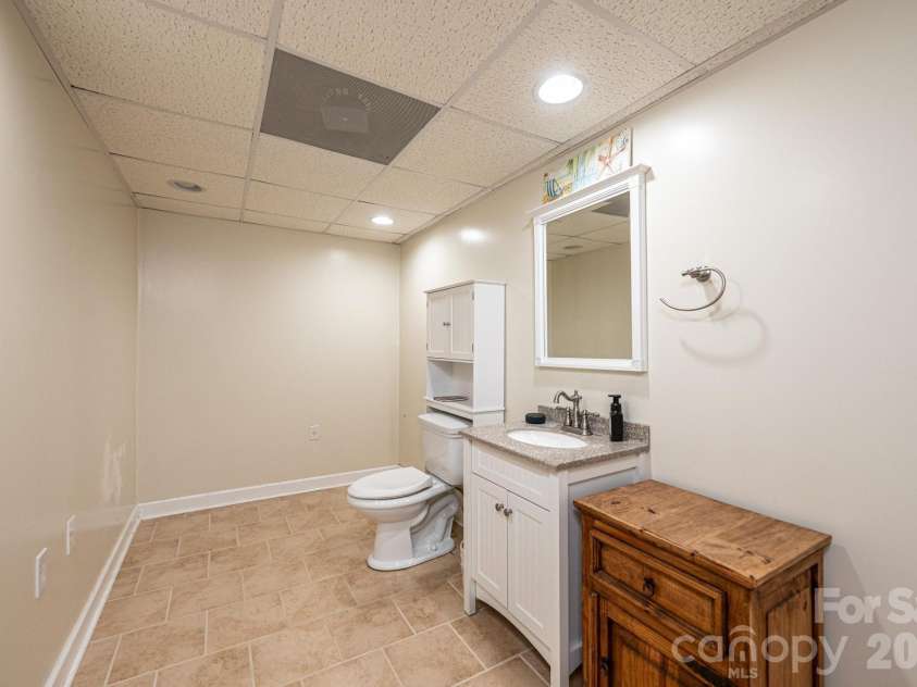 2586 Henry Falls Drive, Hickory, NC 28602.  MLS# CAR4365089, YatesRealty ID 8126. Basement Bathroom