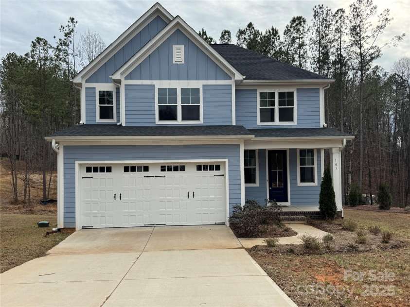 107 Spring View Lane, Statesville, NC 28677.  MLS# CAR4221488, YatesRealty ID 813. Front  of home
