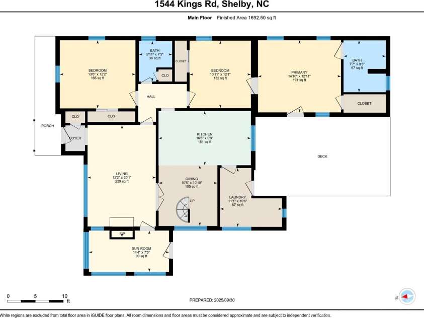 1544 Kings Road, Shelby, NC 28150.  MLS# CAR4306163, YatesRealty ID 813. House Plan