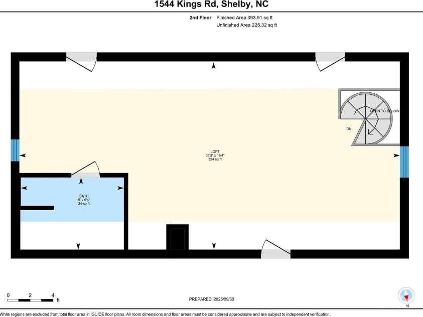 1544 Kings Road, Shelby, NC 28150.  MLS# CAR4306163, YatesRealty ID 813. Upstairs