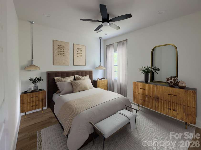 6265 Riviera Run Estates Drive, Hickory, NC 28601.  MLS# CAR4365268, YatesRealty ID 8131. Bedroom 2/3 Virtual Staging 