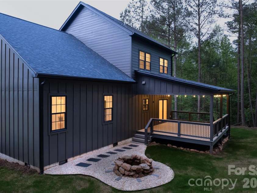 6265 Riviera Run Estates Drive, Hickory, NC 28601.  MLS# CAR4365268, YatesRealty ID 8131. Rear View