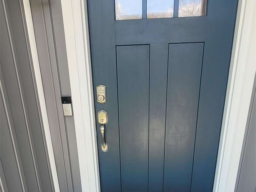 1123 Fieldstone Road, Mooresville, NC 28115.  MLS# CAR4233843, YatesRealty ID 8134. Front door