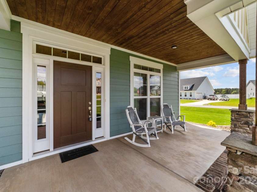 1050 Coppergate Drive, Salisbury, NC 28147.  MLS# CAR4248915, YatesRealty ID 8142. Inviting porch