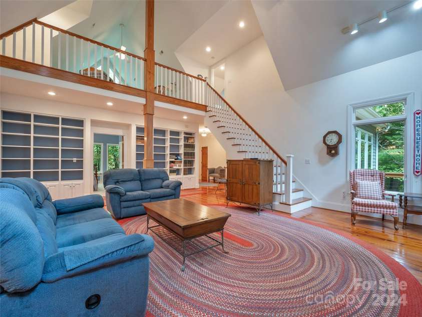 65 Winfield Cove, Saluda, NC 28773.  MLS# CAR4076540, YatesRealty ID 8151. Living Room
